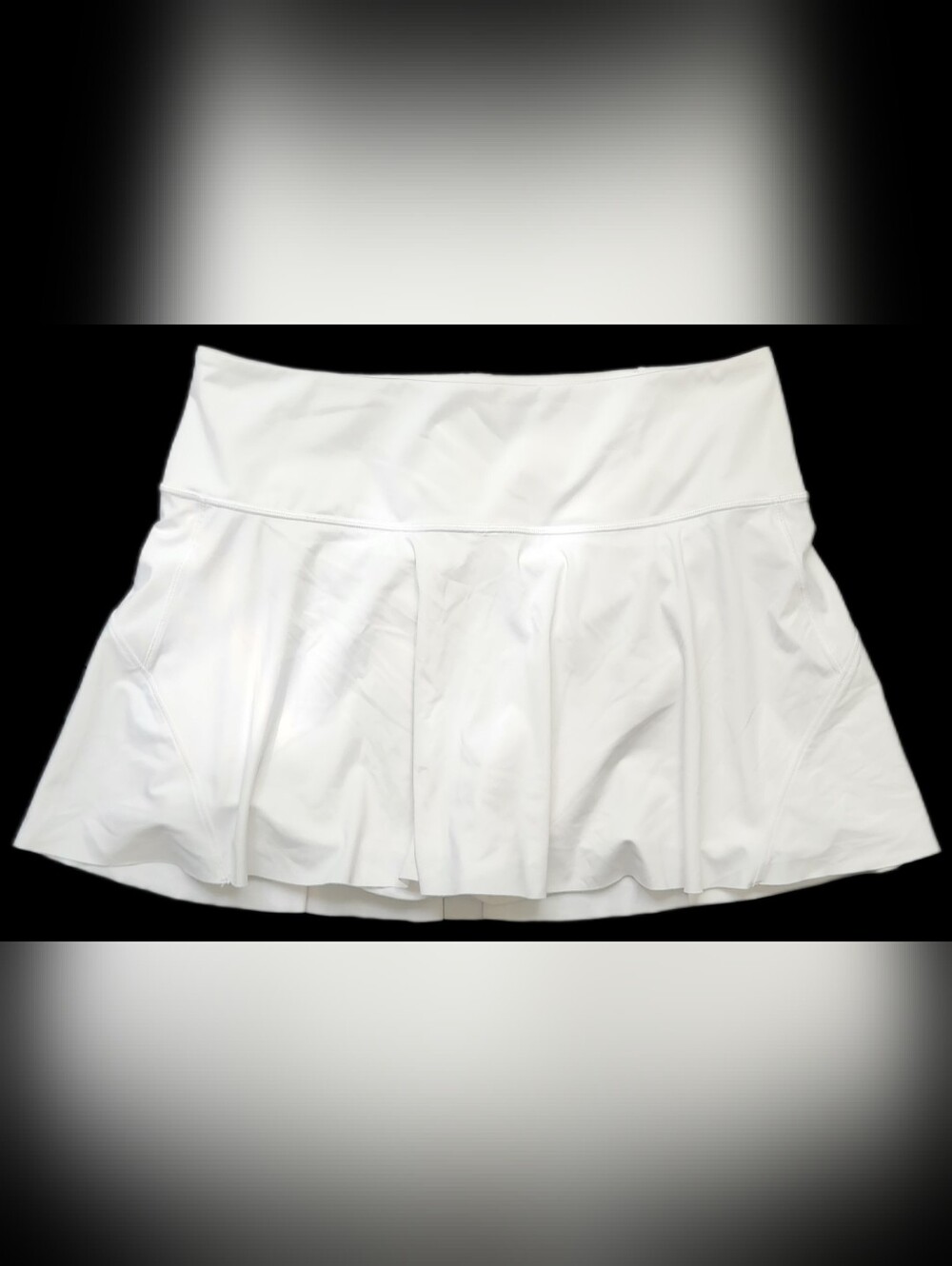 Athleta White Ace Tennis Skort 13.5"